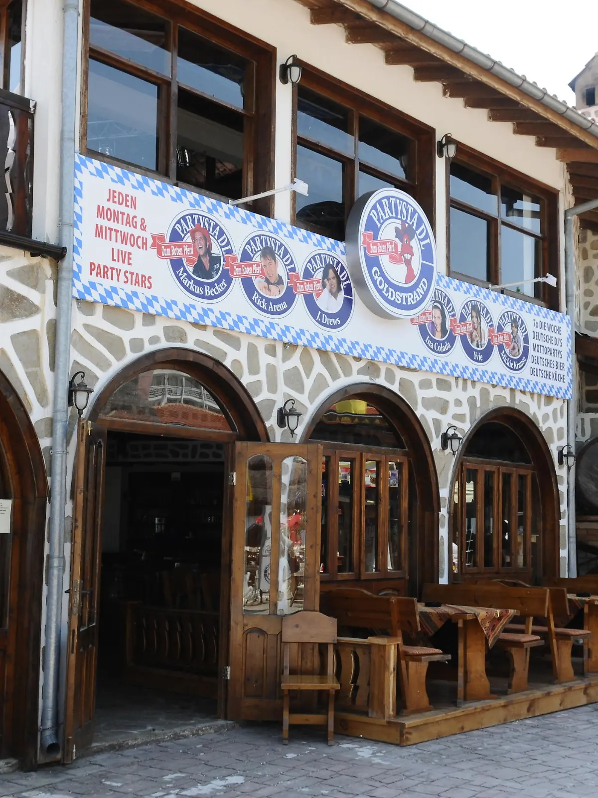 Partystadl in Bulgarien