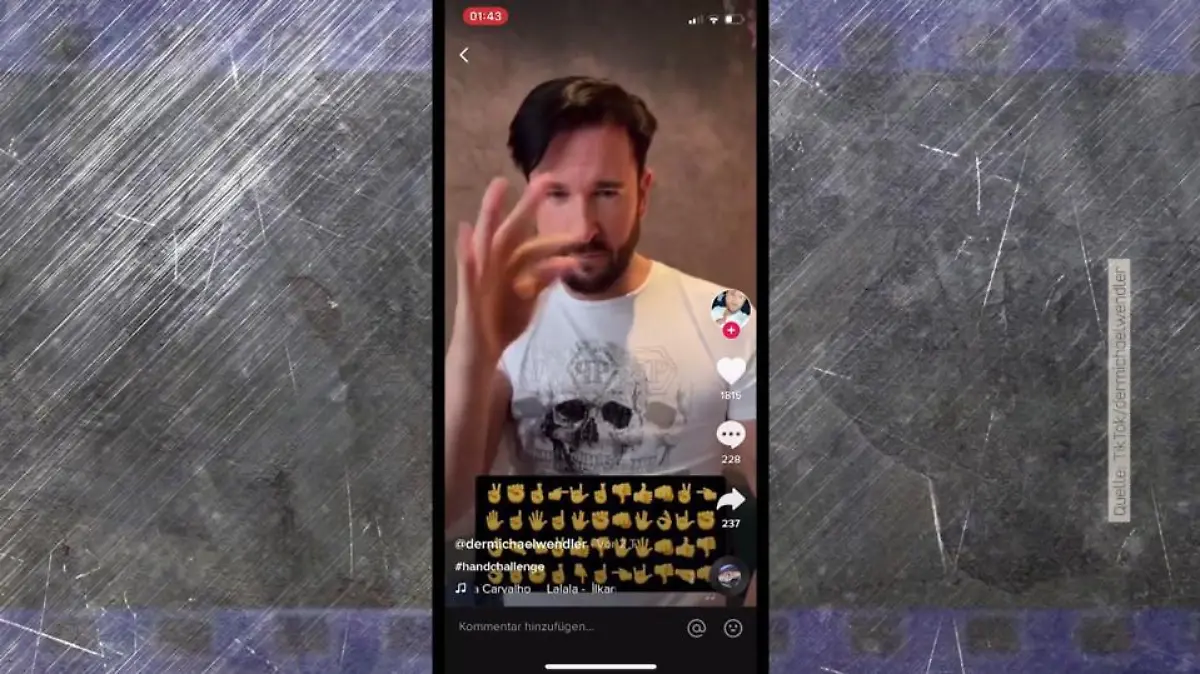 Michael Wendler bei TikTok