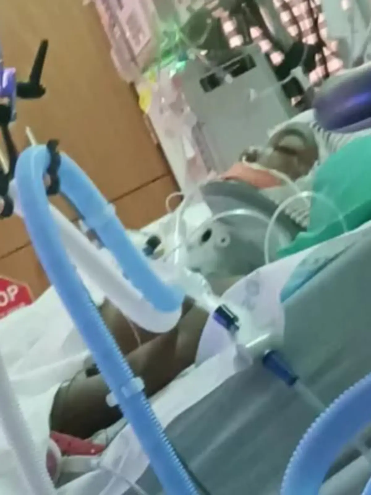 Der Neffe von Dominique Green, Kaleb, wurde schwer verletzt durch den Tornado.