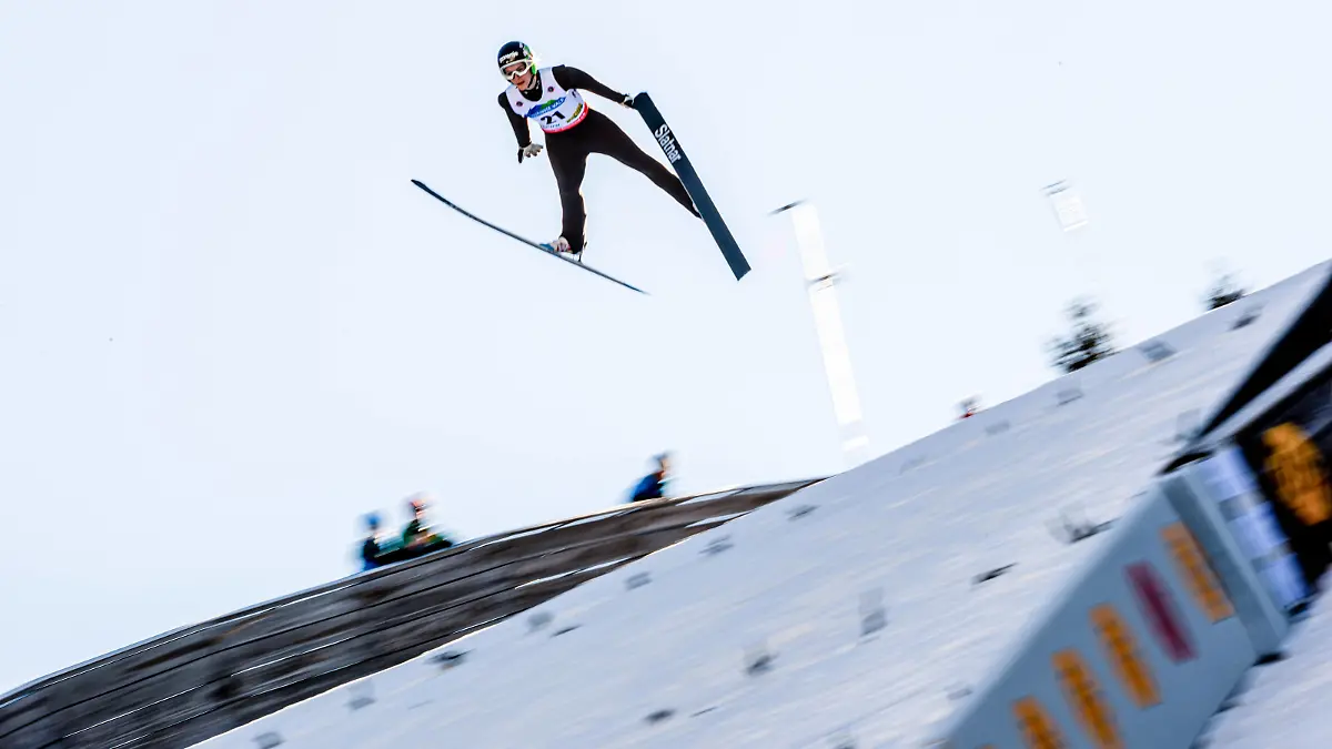 28.02.2021, GER, FIS CUP Skispringen, Männer, Saison 2020/2021 EKART Taj SLO *** 28 02 2021, GER, FIS CUP Ski Jumping, Men, Season 2020 2021 EKART Taj SLO