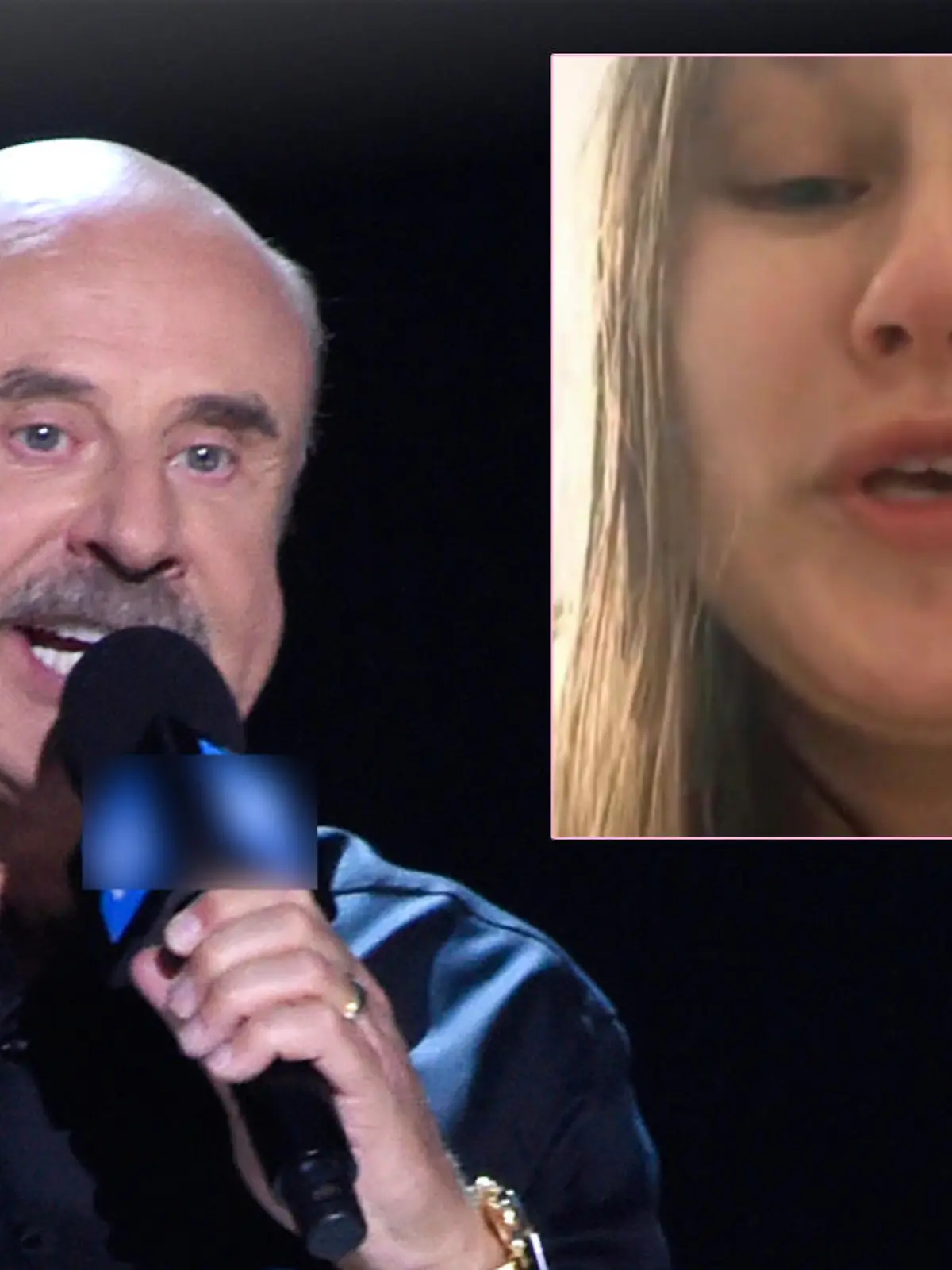 Phillip "Dr Phil" McGraw (links) und Julia W. 