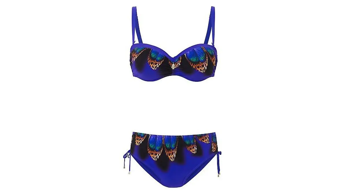 Bikini für hängende Brüste.