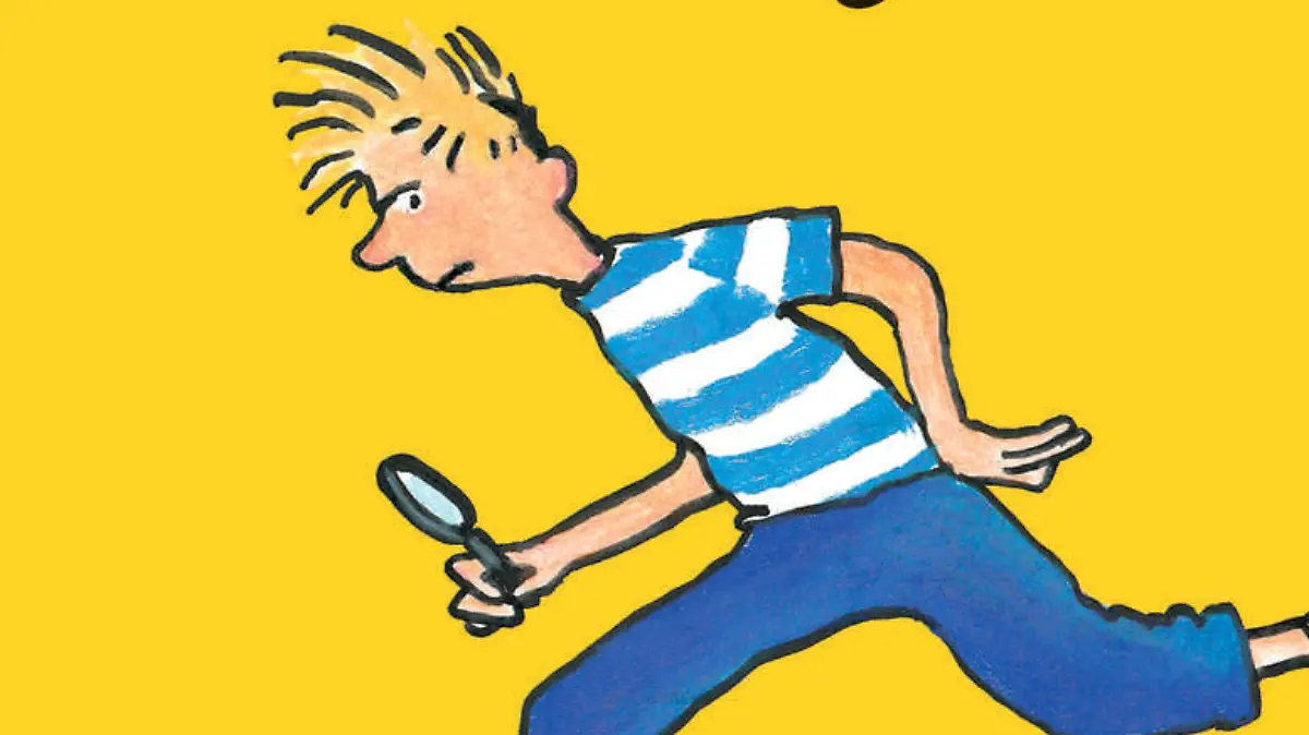 Das Bild zeigt das Cover des Buches "Kalle Blomquist - Meisterdetektiv" von Astrid Lindgren. Kalle Blomquist lebt in dem kleinen, verschlafenen Ort Kleinköping in Schweden. Dabei wäre er viel lieber in London oder in Paris. Dort sind seine großen Vorbilder Sherlock Holmes und Hercule Poirot auf Verbrecherjagd. Kalle wäre nämlich selbst nichts lieber als ein Meisterdetektiv. ACHTUNG Nur für Bezieher des Dienstes dpa-Nachrichten für Kinder +++(c) dpa - Nachrichten für Kinder+++