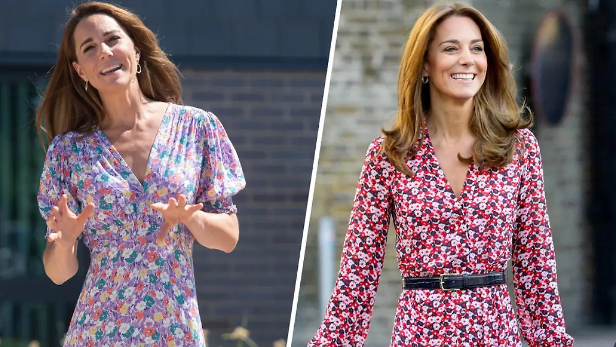 Herzogin Kate hat sich in Millefleurs-Kleider verguckt