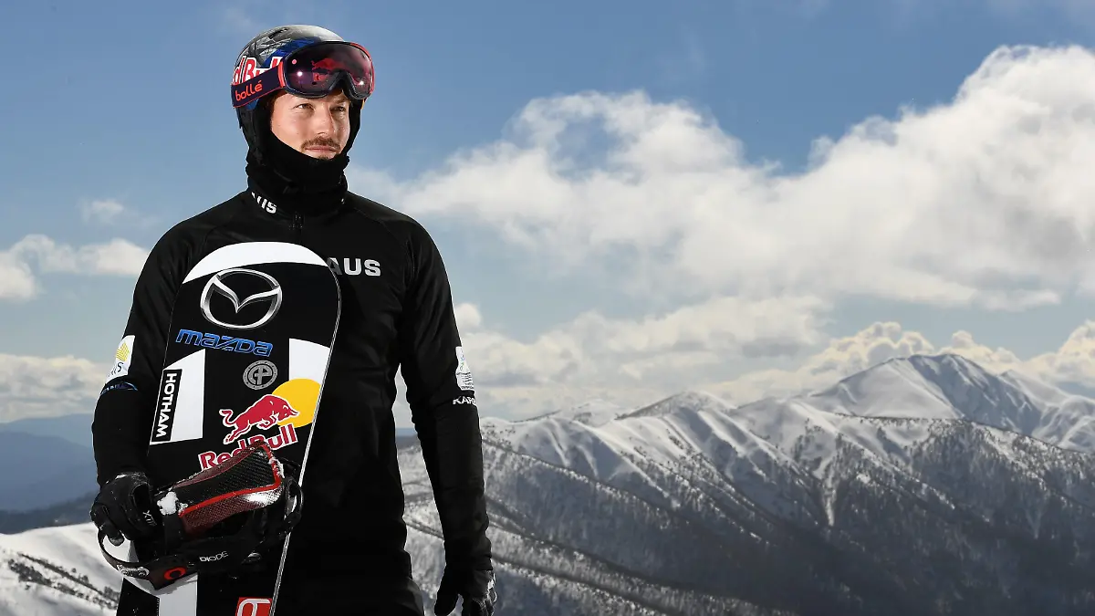 8 JULY 2020 - Australian Winter Olympics athlete Alex 'Chumpy' Pullin has died aged 32 in a drowning accident on the Gold Coast. Pullin was a two-time world champion in snowboard cross and represented Australia at three Olympic Games. FALLS CREEK, AUSTRALIA - AUGUST 24: Australian snowboard cross Winter Olympic athlete Alex Pullin poses during a portrait session on August 24, 2017 at Mount Hotham, Australia. (Photo by Quinn Rooney/Getty Images)
