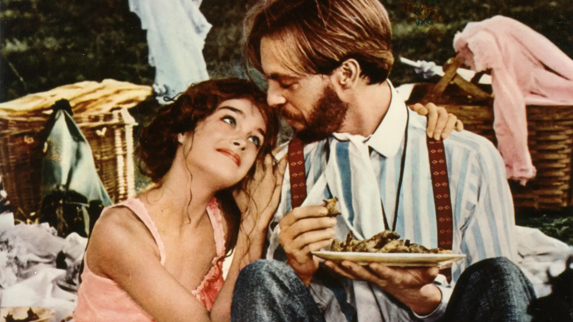 American actors Brooke Shields and Keith Carradine in the movie Pretty Baby, USA 1978 PUBLICATIONxNOTxINxITA