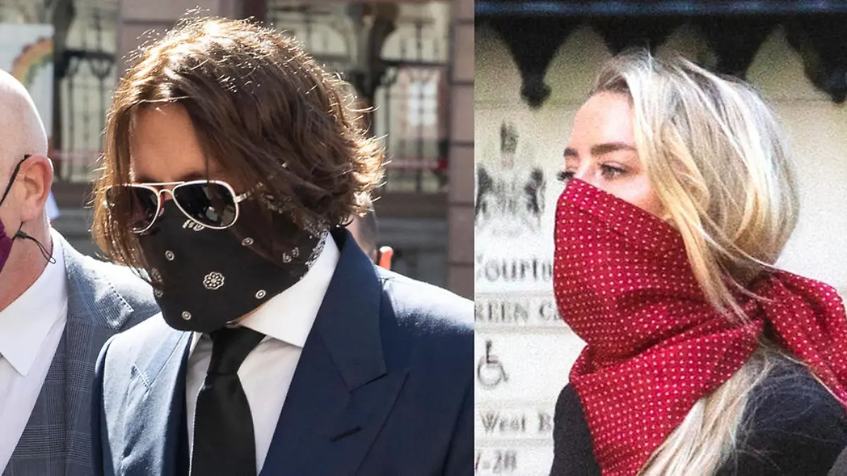 Johnny Depp und Amber Heard bei Prozessauftakt in London