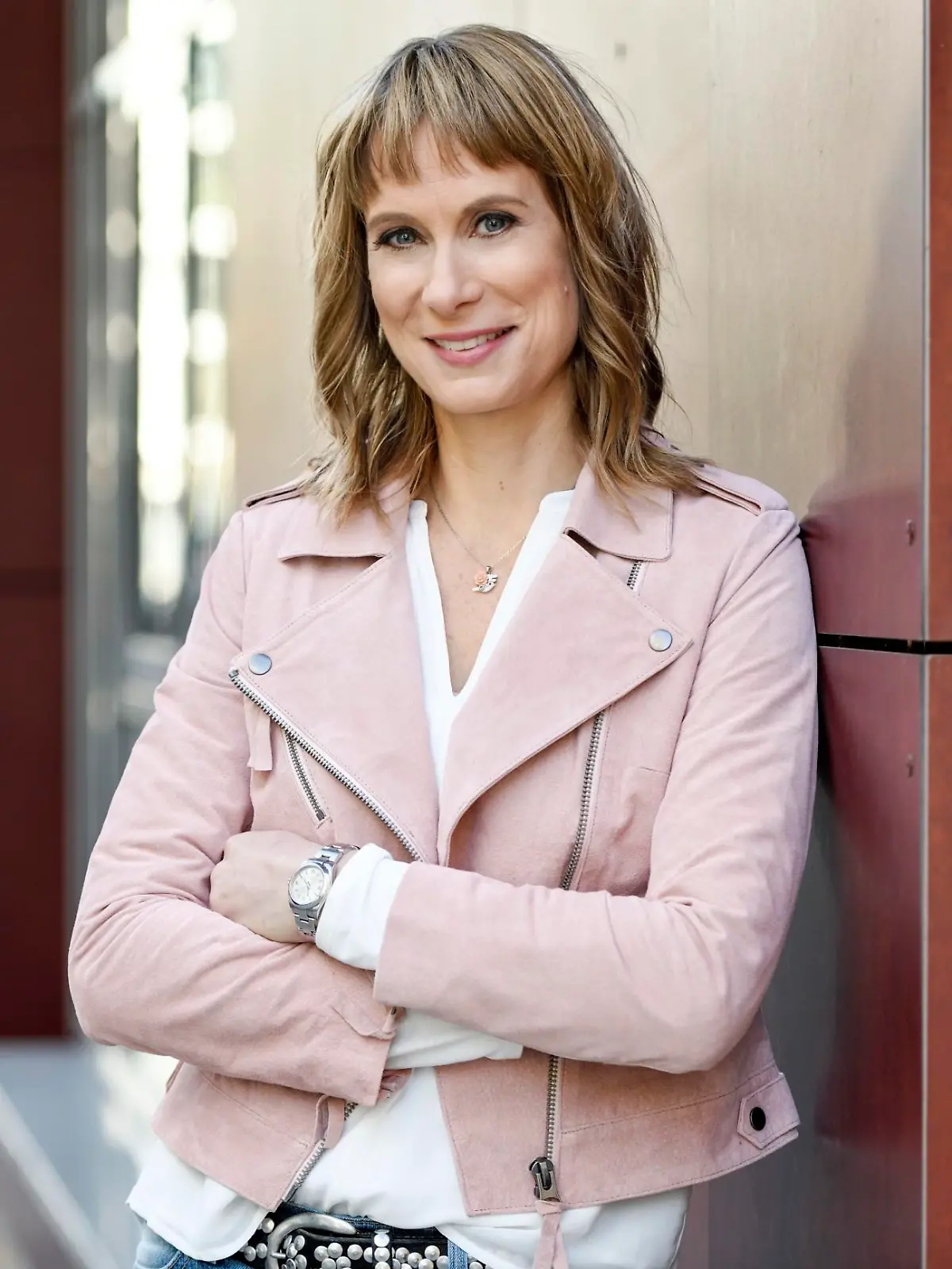 Moderatorin Sandra Eckardt