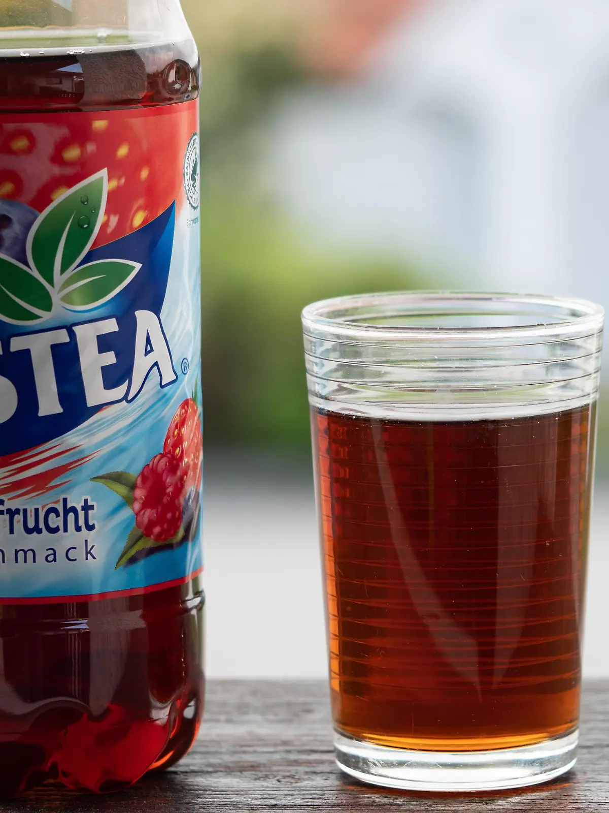 May 5, 2022, Vilshofen on the Danuba, Bavaria, Germany: A view of a glass and plastic bottle of Nestea Wild Berries (Credit Image: © Igor Golovniov/SOPA Images via ZUMA Press Wire