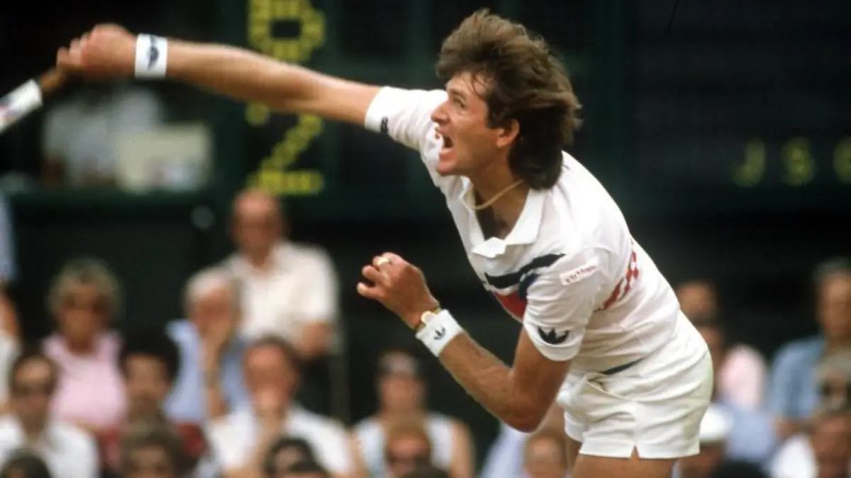 Kevin Curren unterlag im Wimbledon-Finale 1985 Boris Becker in vier Sätzen. Foto: Schrader