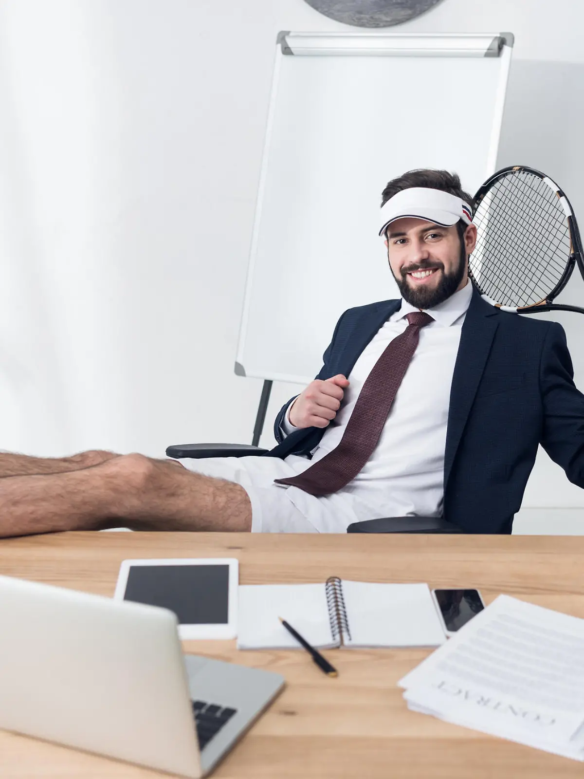 Bürokleidung im Sommer.