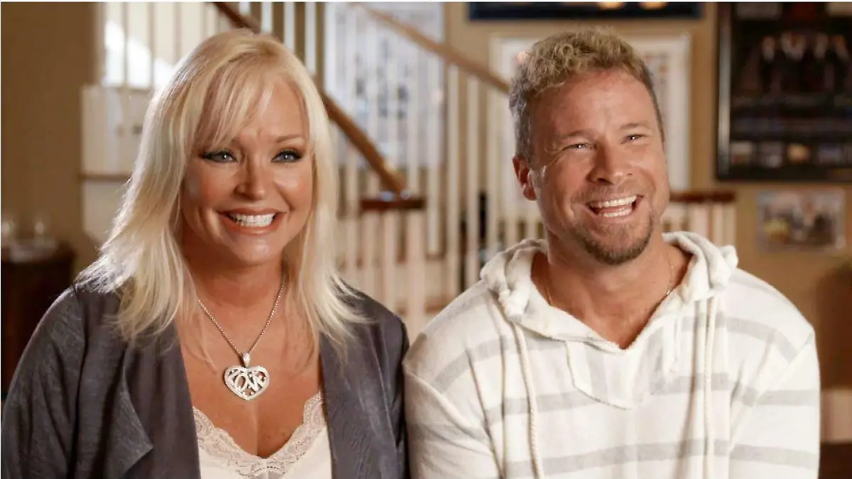 Brian Littrell mit seiner Frau Leighanne