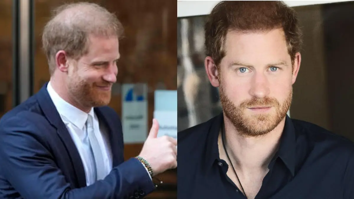 Prinz Harry plötzlich mit dunklem und vollem Haar