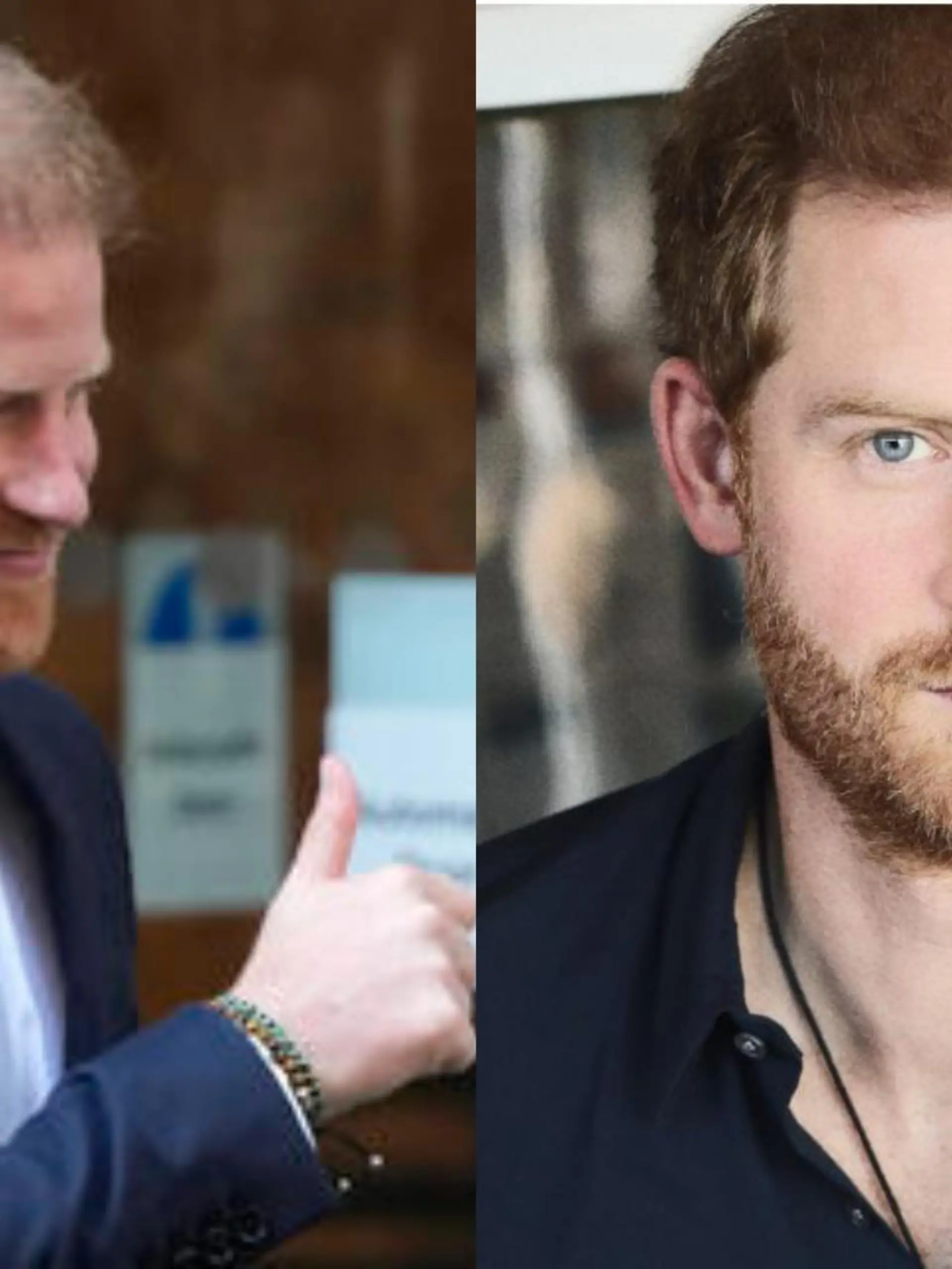 Prinz Harry plötzlich mit dunklem und vollem Haar