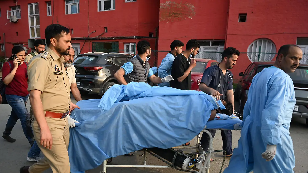 Mehrere Menschen wurden bei dem mutmaßlichen Terroranschlag verletzt.