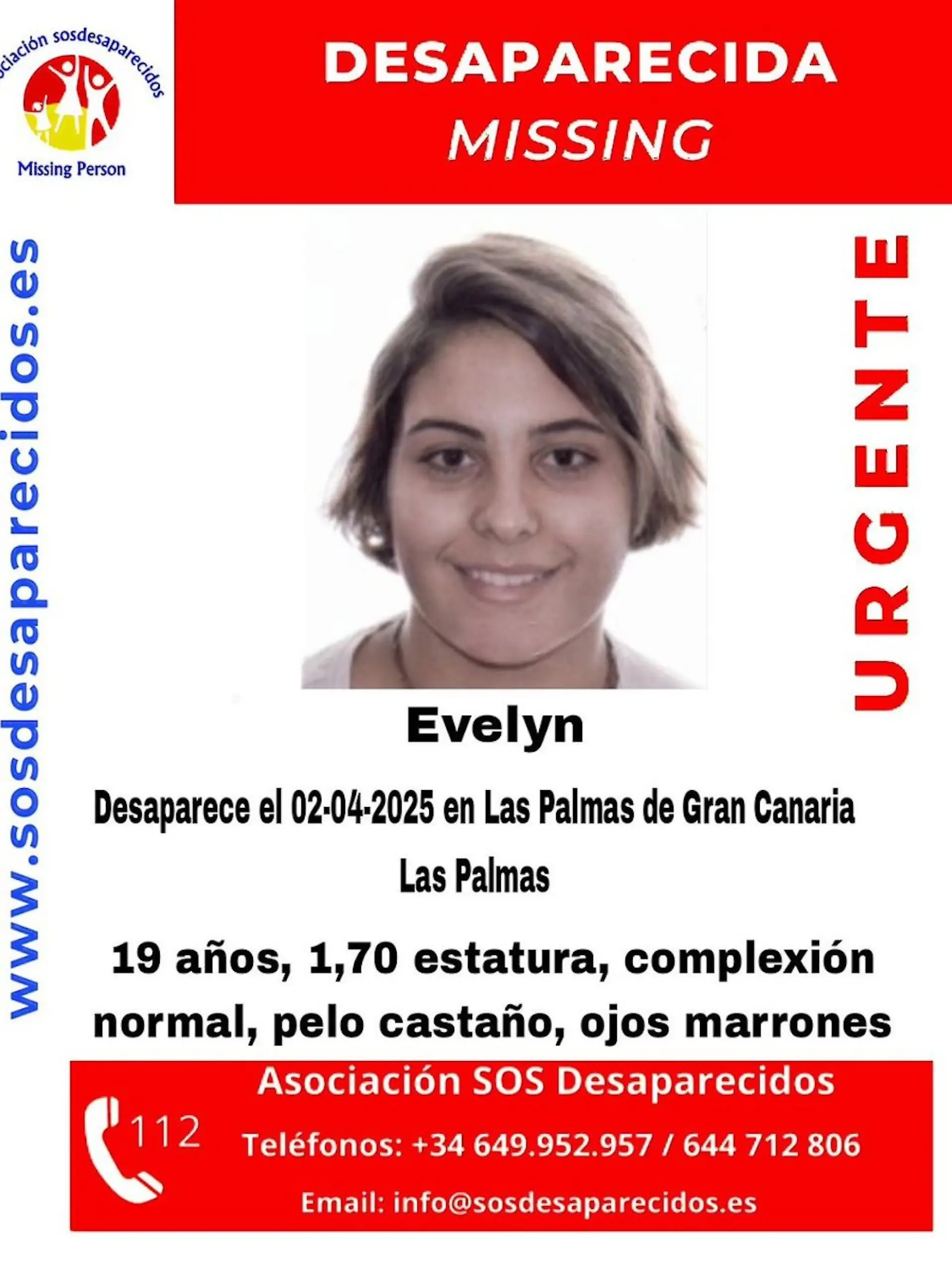 Evelyn wird seit dem 2. April vermisst. Die Polizei sucht nach dem Mädchen.