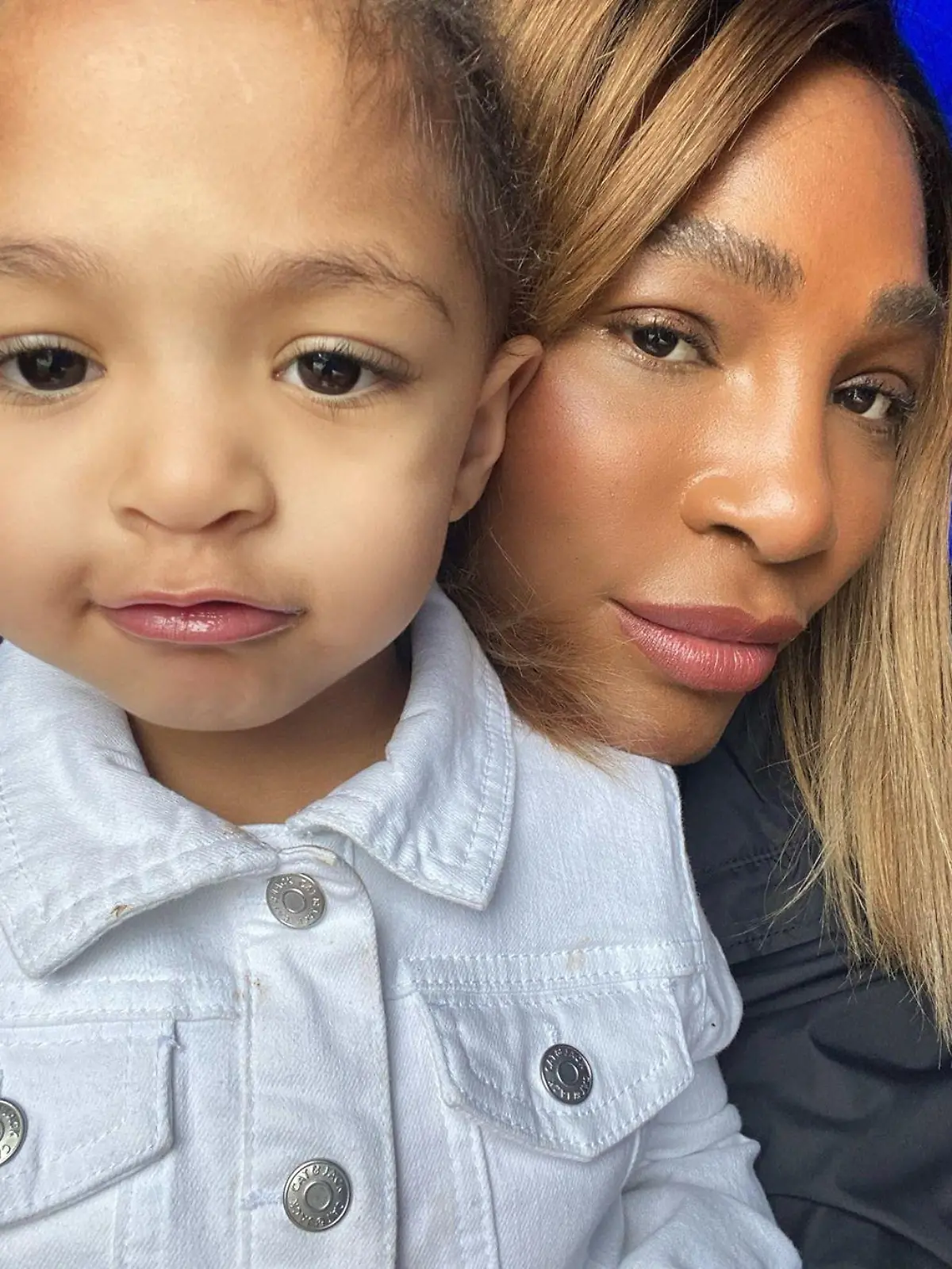 Serena Williams und Töchterchen Alexis Olympia sind ein Herz und eine Seele