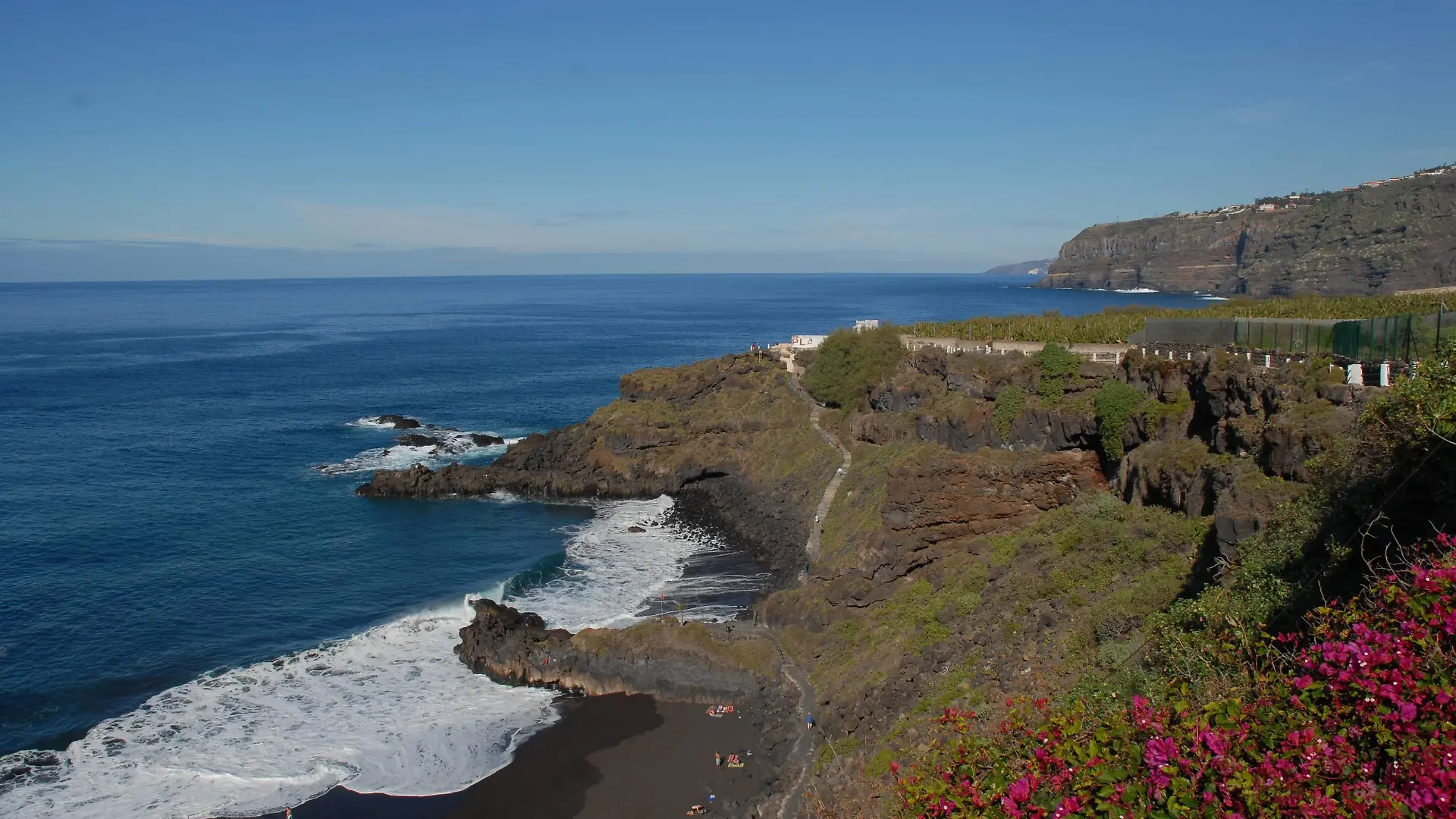 Playa Bollullo bei Puerto de la Cruz auf Teneriffa  