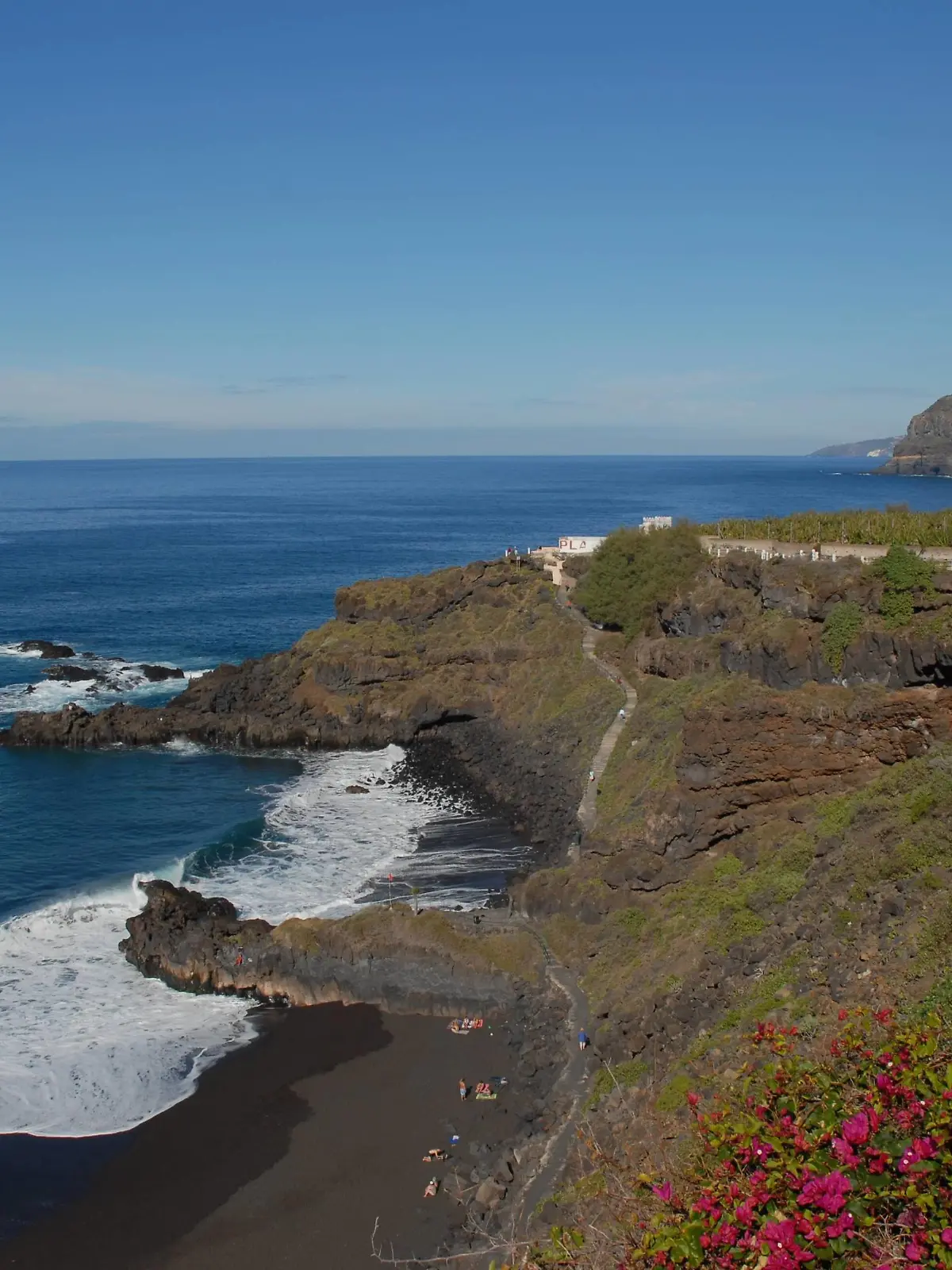 Playa Bollullo bei Puerto de la Cruz auf Teneriffa  
