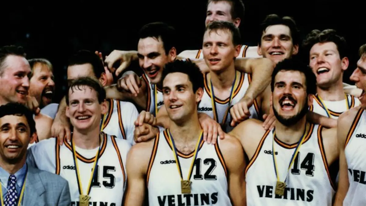 Deutschland gewann 1993 die Basketball-Europameisterschaft. Foto: Frank Augsteint