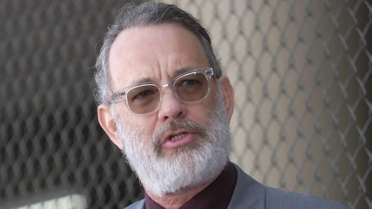 March 29, 2019 - Los Angeles, California, U.S - Tom Hanks attends a ceremony where his wife Rita Wilson is honoring with a star on the Hollywood Walk of Fame in the Category of Motion Pictures, on Friday, March 29, 2019., in Los Angeles. Los Angeles U.S. PUBLICATIONxINxGERxSUIxAUTxONLY - ZUMAc68 20190329zafc68090 Copyright: xRingoxChiux