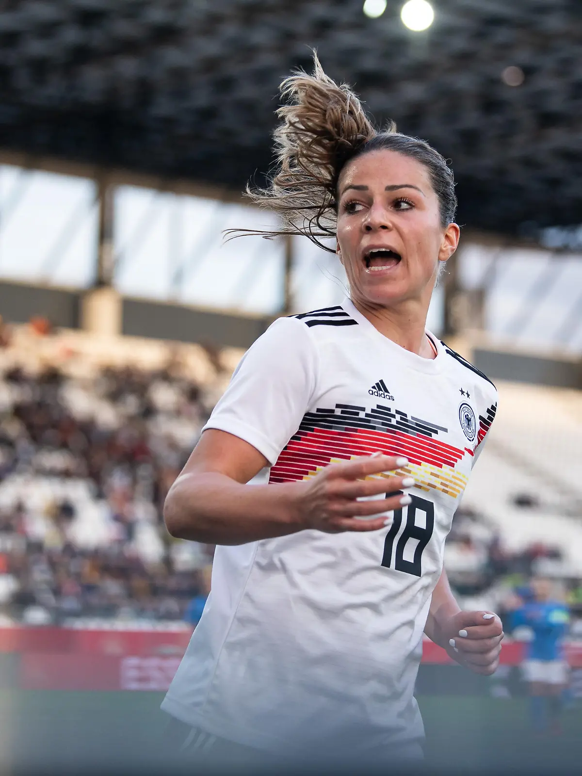 Melanie Leupolz (DEU). GES/ Fussball/ WM Qualifikation der Frauen: Deutschland - Israel, 26.10.2021 Football / Soccer: FIFA Womens World Cup qualification: Germany vs Israel, Essen, October 26, 2021