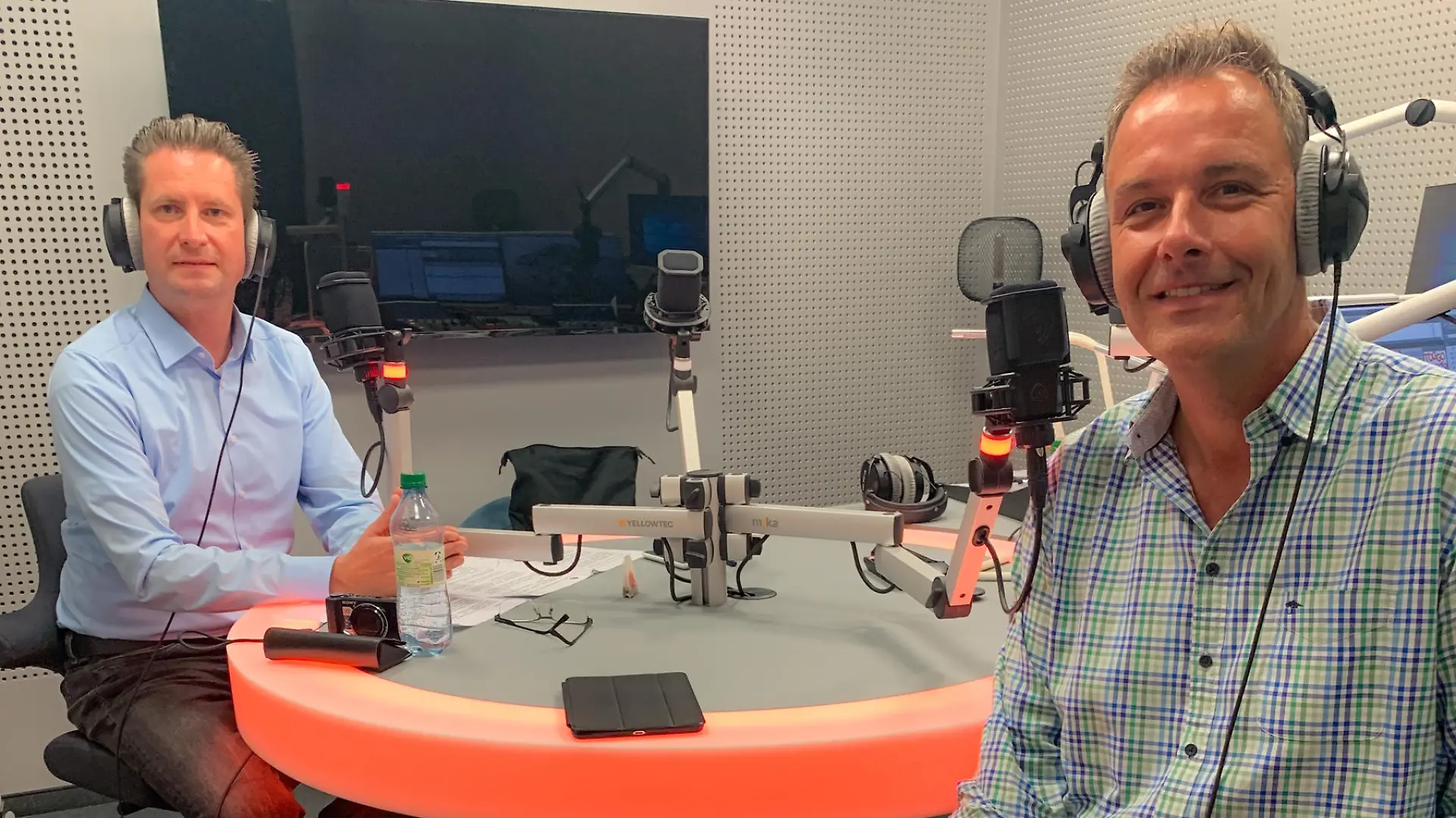 THorsten Sleegers mit dem Gast Dr. Lars Ziegenhain