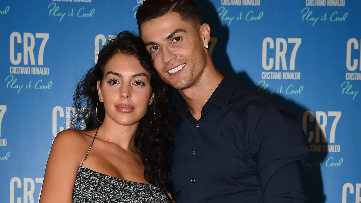 TURIN, ITALY - SEPTEMBER 12: Cristiano Ronaldo and Georgina Rodriguez celebrate the launch of new CR7 Play It Cool with friends and family on September 12, 2019 in Turin, Italy. (Photo by Tullio M. Puglia/Getty Images for CR7 Play It Cool)