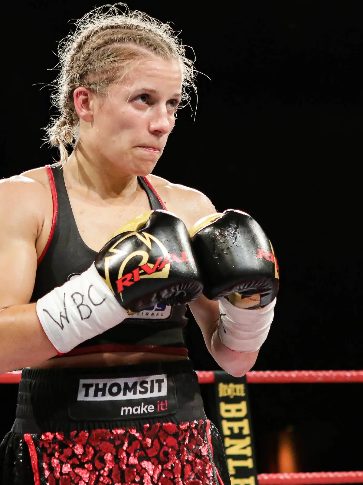 Boxen WBC Titelkampf Tina Rupprecht vs. Katia Gutiierrez 24.07.2021 Tina Rupprecht in Aktion *** Boxing WBC title fight Tina Rupprecht vs Katia Gutiierrez 24 07 2021 Tina Rupprecht in action Copyright: xBEAUTIFULxSPORTS/Goldbergx