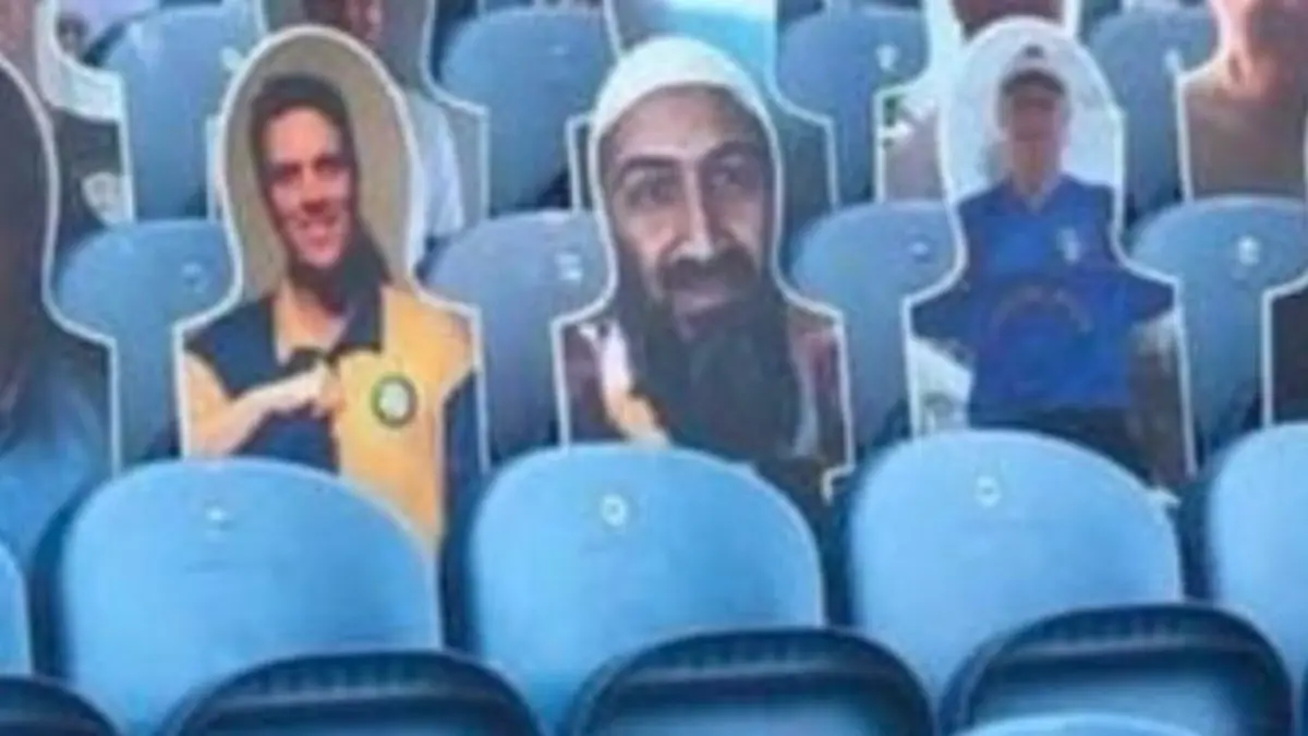 Bin Laden bei Leeds United im Stadion