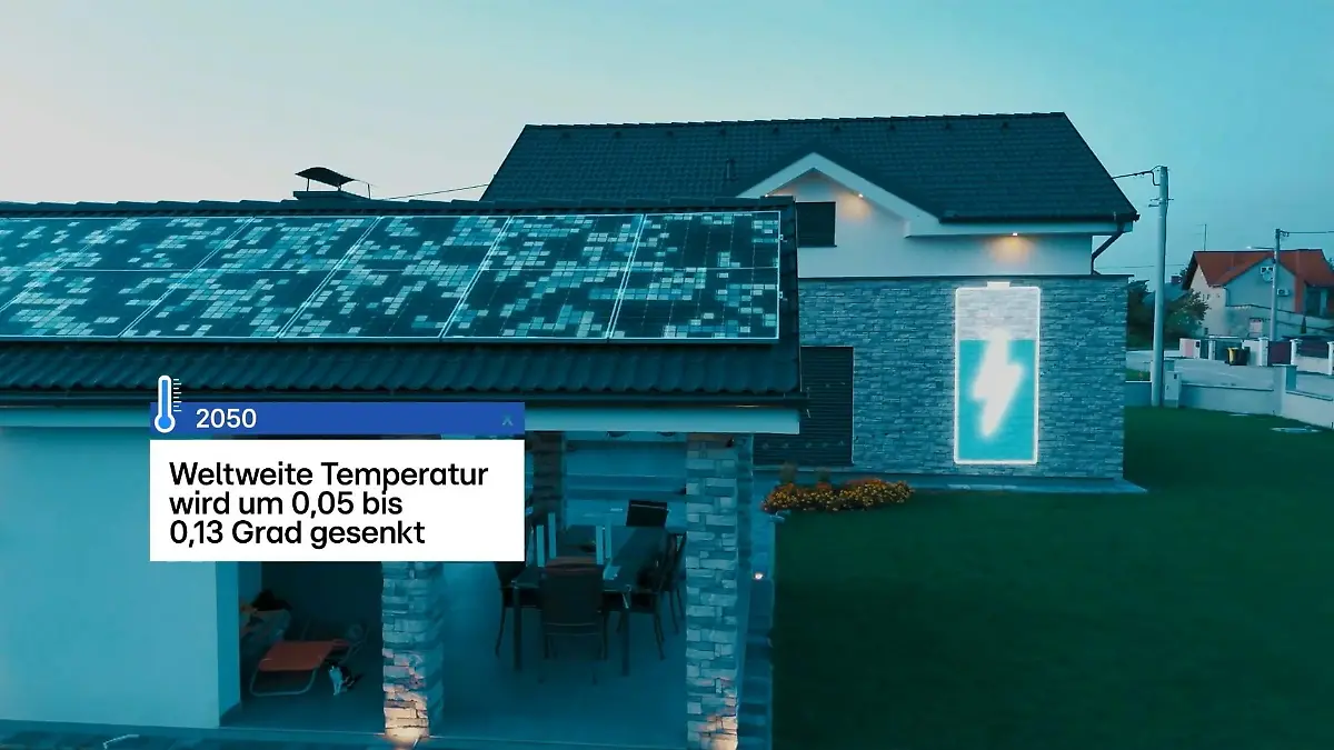 Alle Dächer der Erde mit Photovoltaikanlagen ausstatten Wende aus der Klimakrise