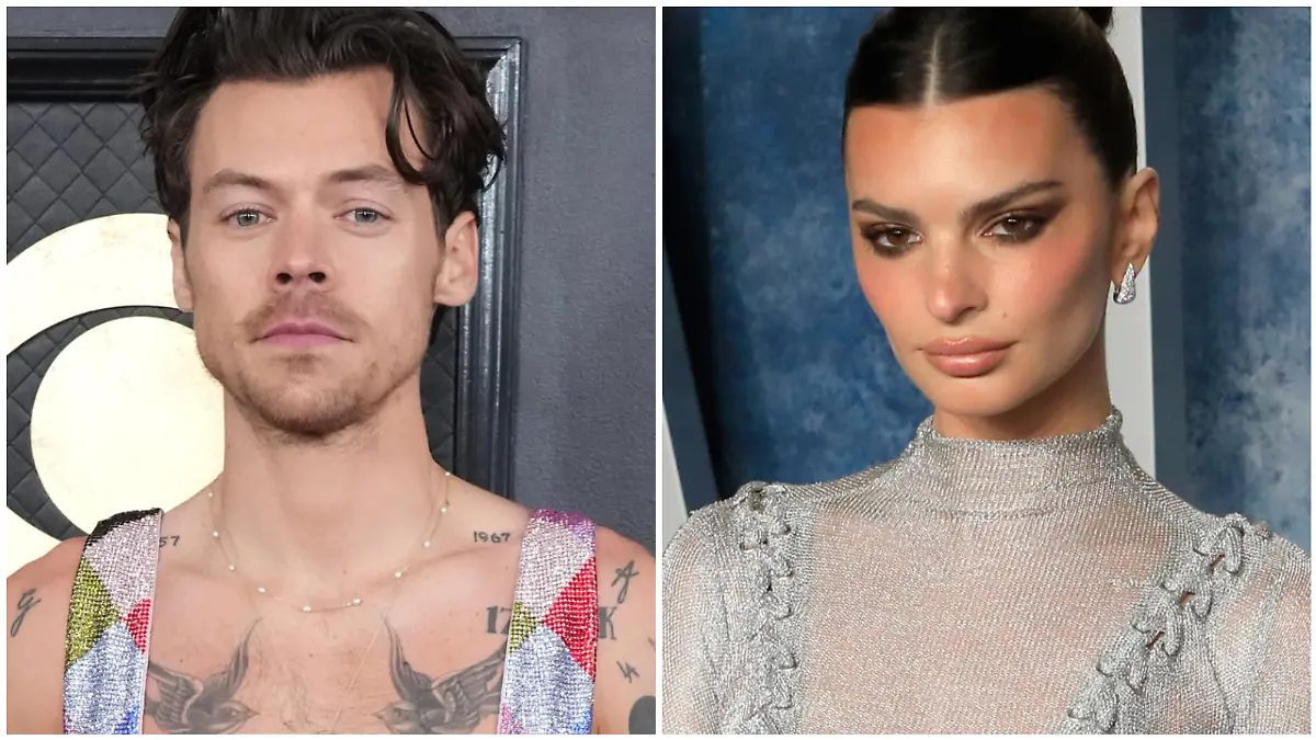 Harry Styles wurde knutschend mit Emily Ratajkowski gesehen.