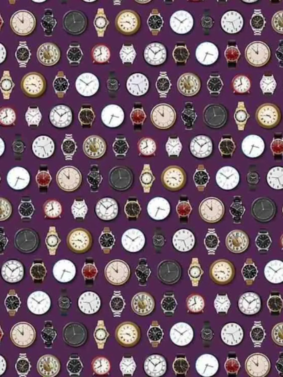 Suchbild Verlobungsring zwischen den Armbanduhren