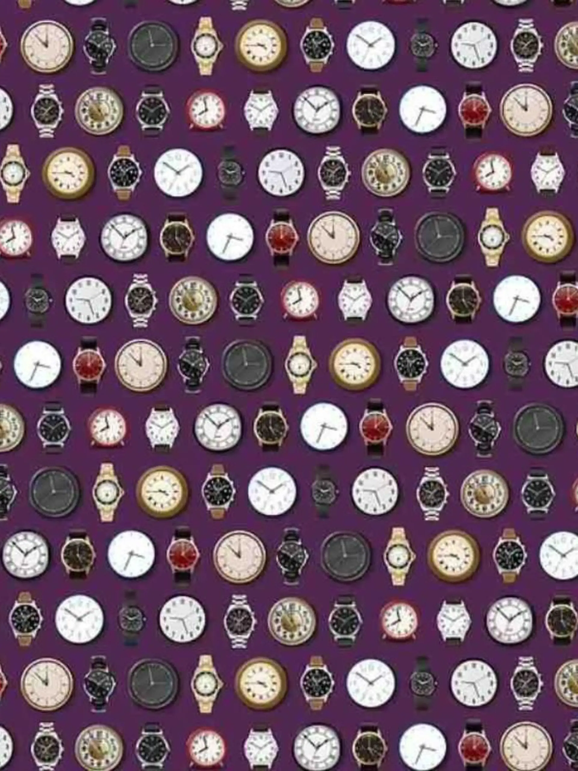 Suchbild Verlobungsring zwischen den Armbanduhren