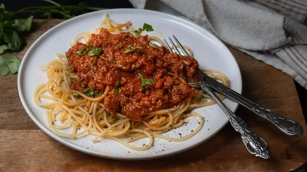 vegane Spaghetti Bolognese