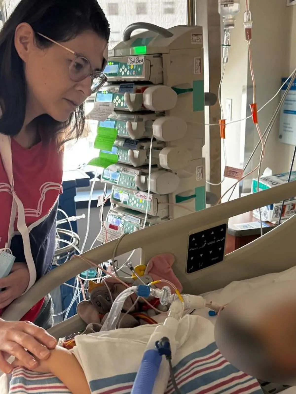 Der kleine Oliver auf der Intensivstation