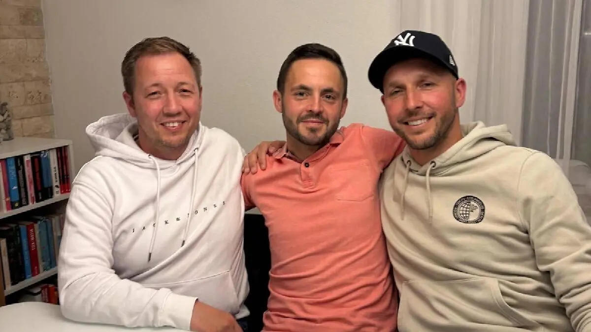 Markus Schrodi, Thomas Seidl und Marius Vekonj