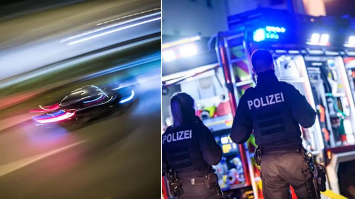 Symbolbilder Fahrerflucht / Polzeieinsatz Unfall
