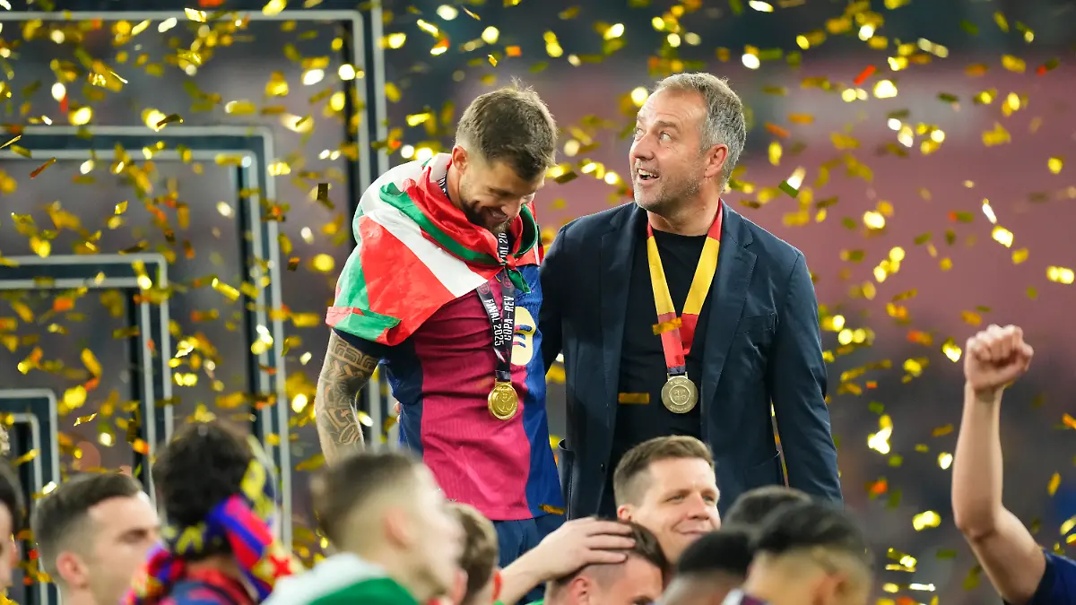 Hansi Flick gewinnt mit dem FC Barcelona den spanischen Pokal.