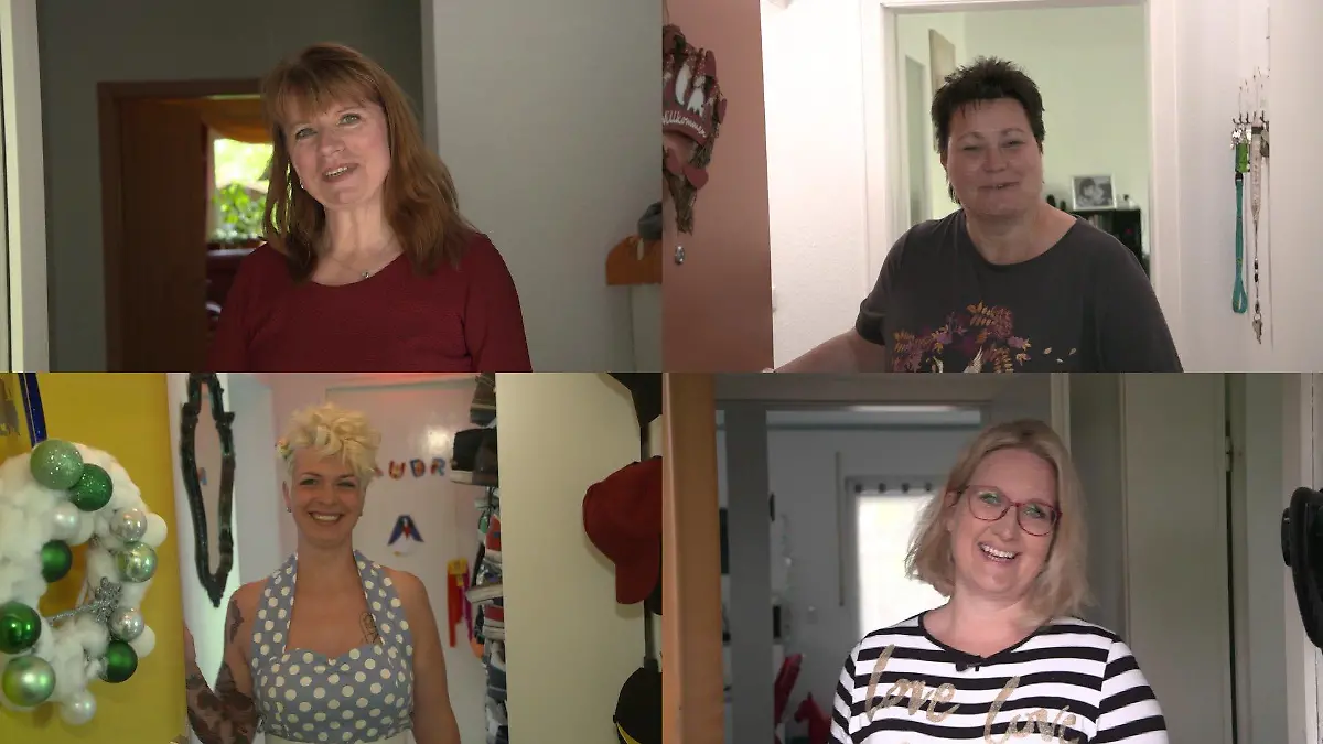 Vier Frauen im Kampf gegen Cellulite