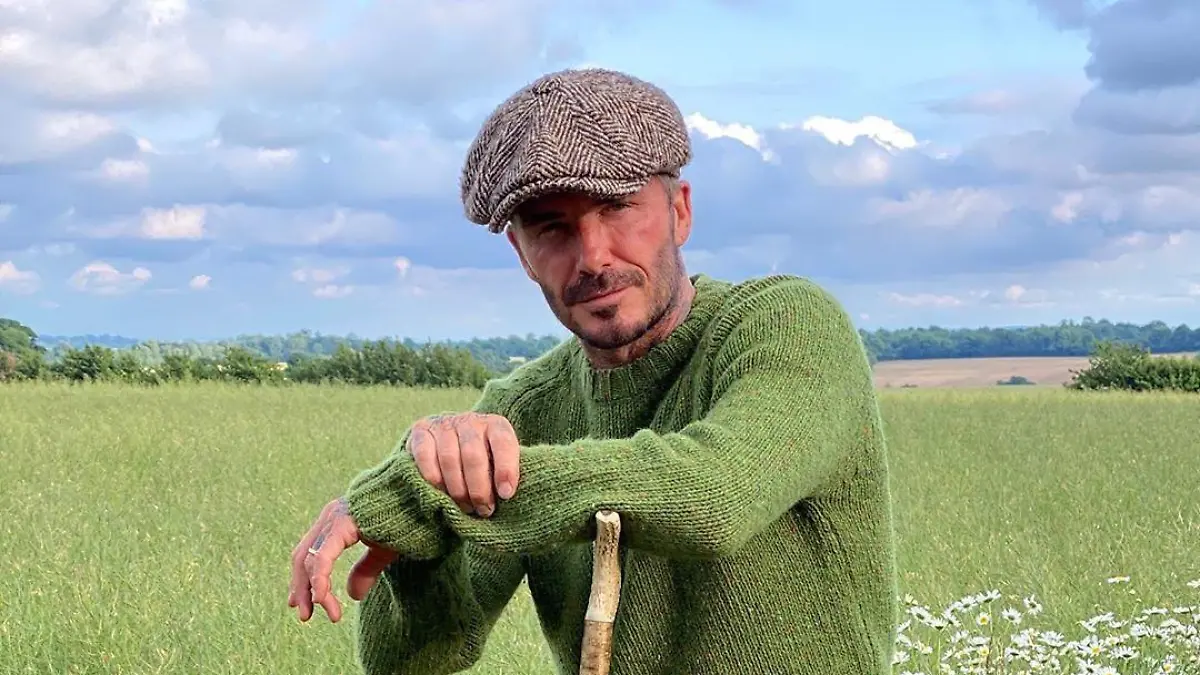 David Beckham ist ein wahrer Naturbursche geworden.
