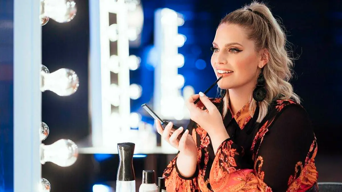 Dank ihres Vaters hat Angelina Kirsch keine Scheu vor der Kamera