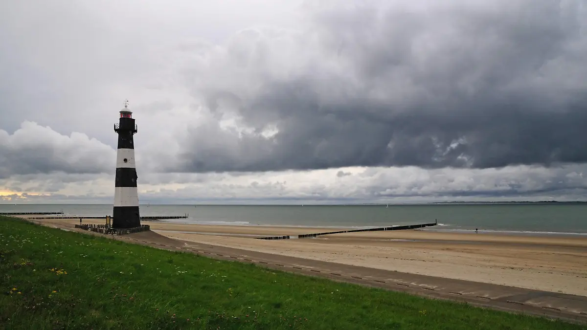 Leuchtturm Nieuwe Sluis, Niederlande, Breskens | lighthouse Nieuwe Sluis, Netherlands, Breskens | Verwendung weltweit