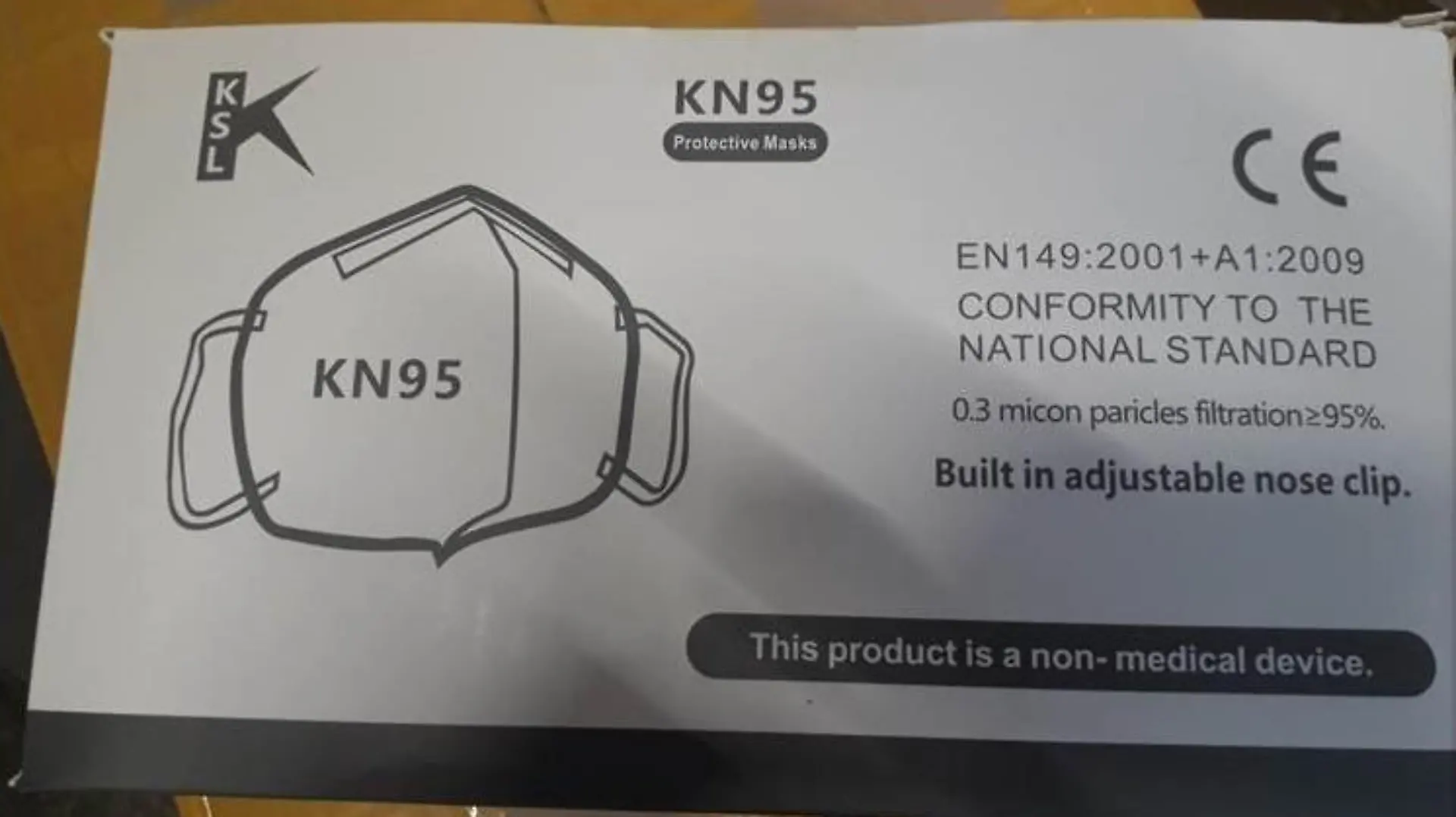 Vor den Masken der Firma KSL warnt das Europäische Schnellwarnsystem Rapex auch.