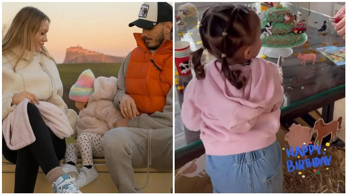 Cheyenne und Nino feiern den zweiten Geburtstag ihrer Tochter Mavie.