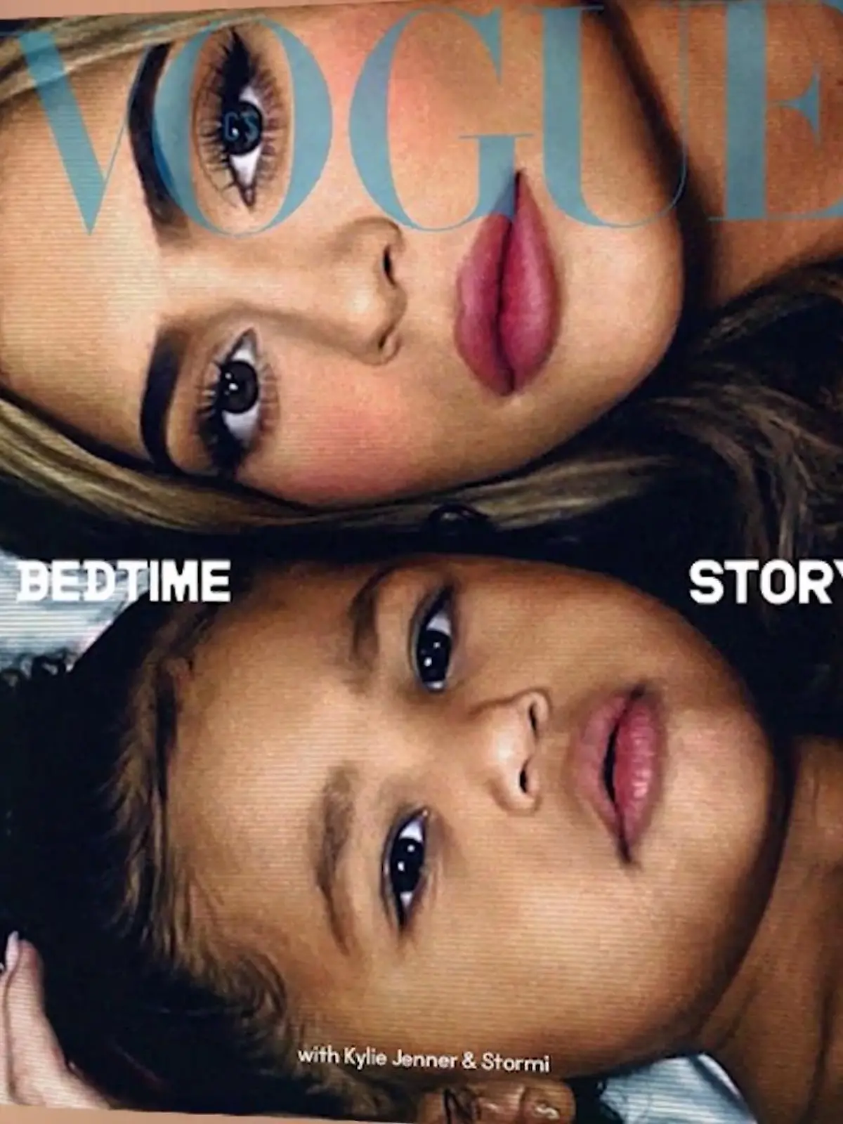 Bild zu: "Kylie und Stormi Jenner (2) zieren das Vogue-Cover"