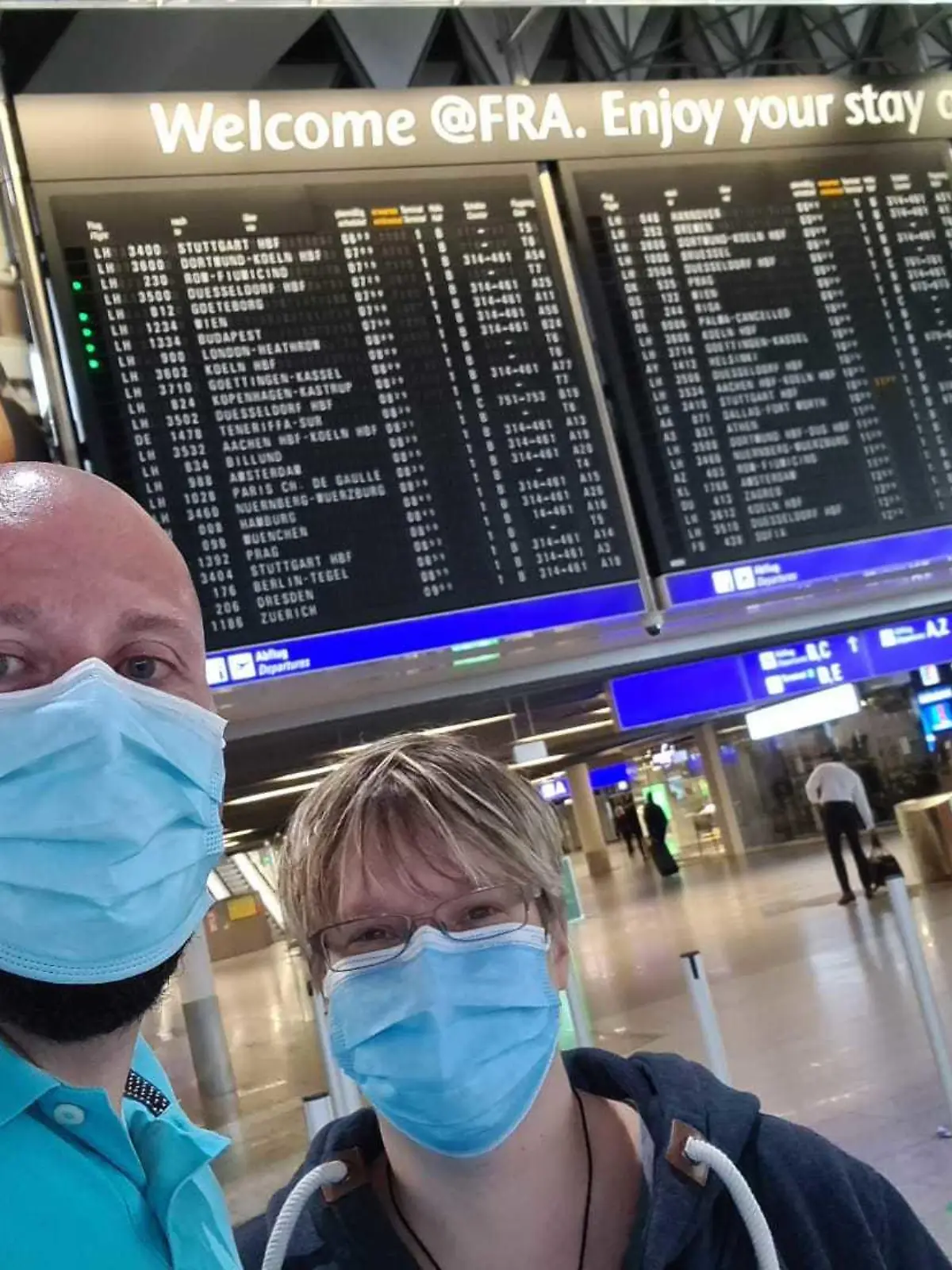 Flughafen Frankfurt: Diese Reise wird zur Odyssee.