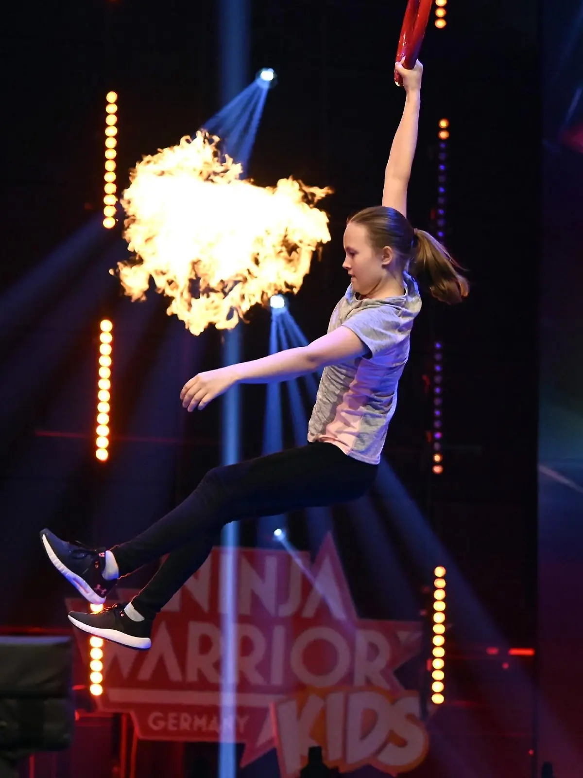Analilia bei "Ninja Warrior Germany Kids"