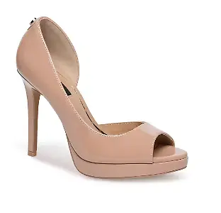 Peep-Toe-Pumps in Beige