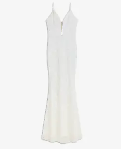 Brautkleid mit Paillettenstickerei